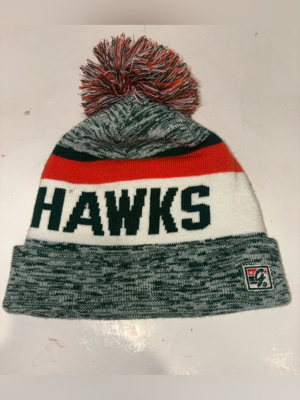 Hudson Hawks Knit Pom Beanie